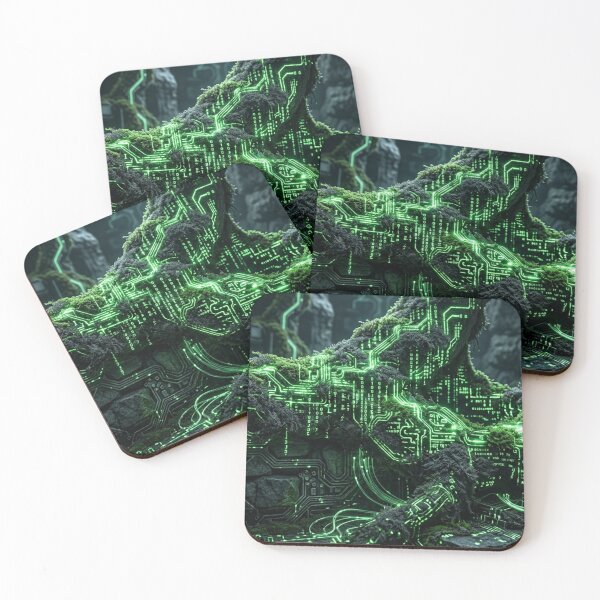 Item preview, Cyber Moss Bio Circuit Tech designed and sold by Owcomm.