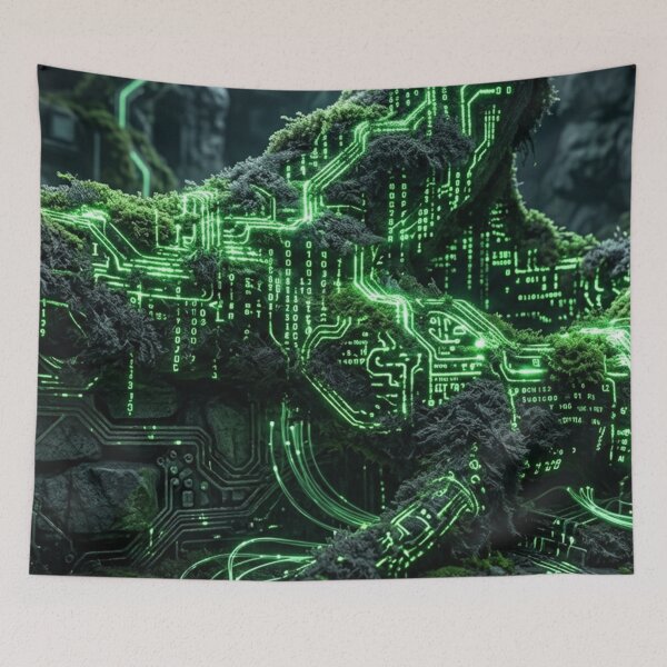 Item preview, Cyber Moss Bio Circuit Tech designed and sold by Owcomm.