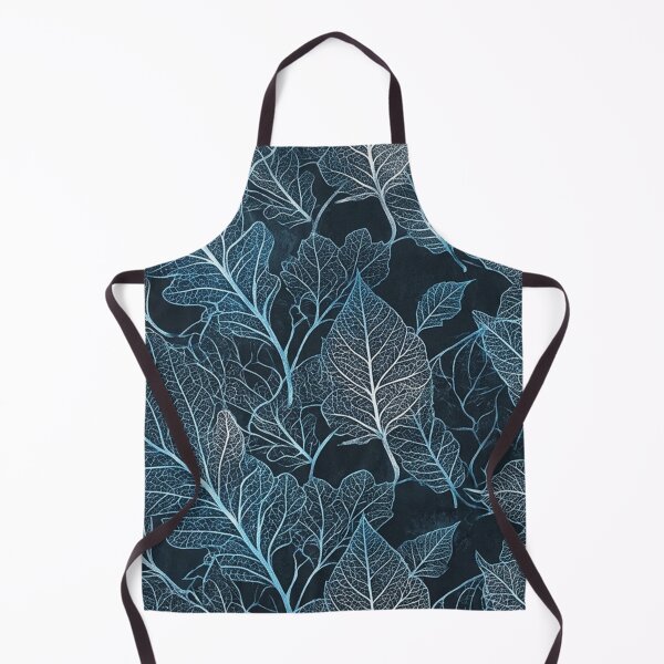 Item preview, Blue Skeleton Leaves Pattern designed and sold by Owcomm.
