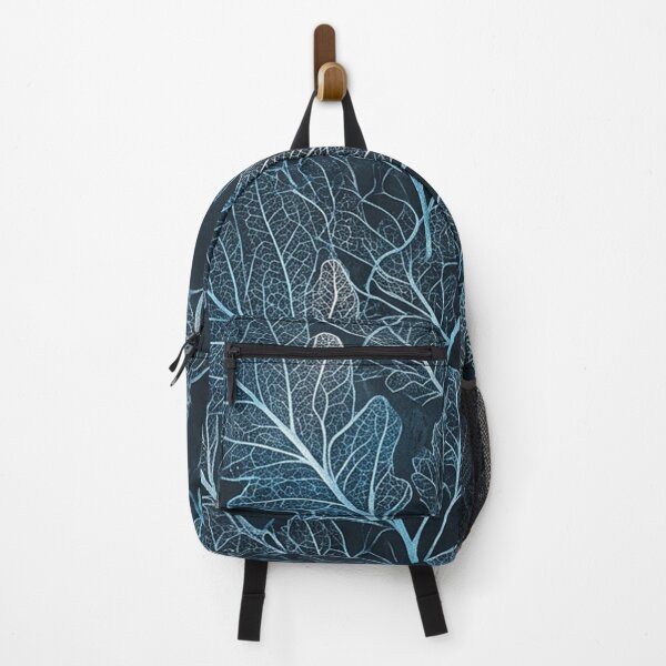 Item preview, Blue Skeleton Leaves Pattern designed and sold by Owcomm.