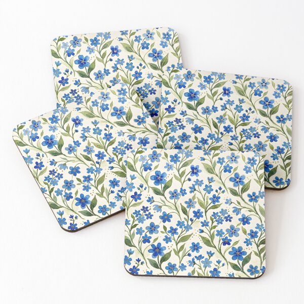 Item preview, Little Blue Flowers designed and sold by GraphicsClub.
