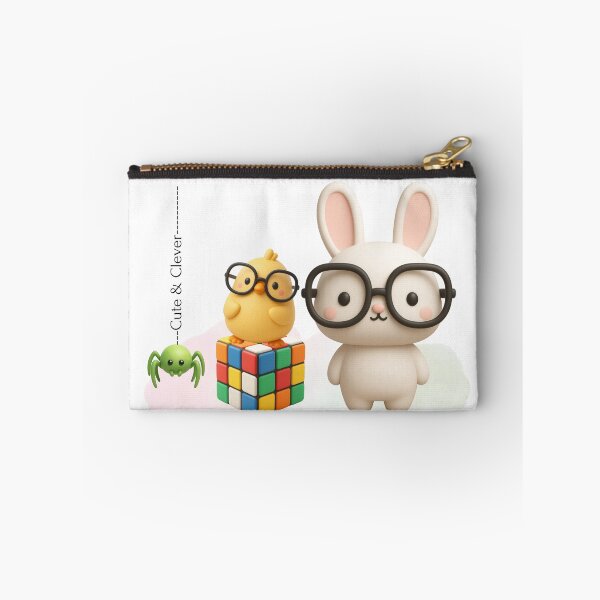 Item preview, Cute & Clever Animals with Rubik’s Cube designed and sold by Agnisherl.