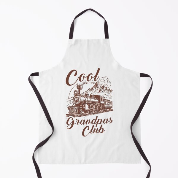 Item preview, Cool Grandpas Club Vintage Mountain Locomotive designed and sold by Dmetalx Art Apparel.