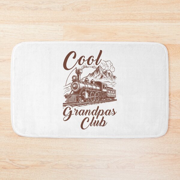 Item preview, Cool Grandpas Club Vintage Mountain Locomotive designed and sold by Dmetalx Art Apparel.