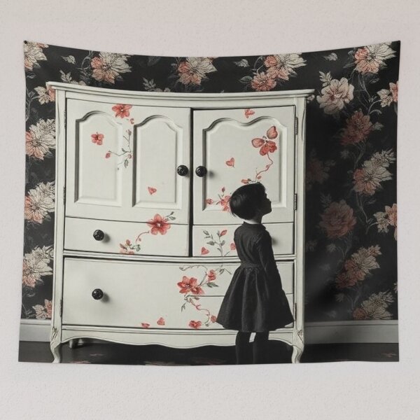 Item preview, Shadow Girl Among Roses designed and sold by RAISC.
