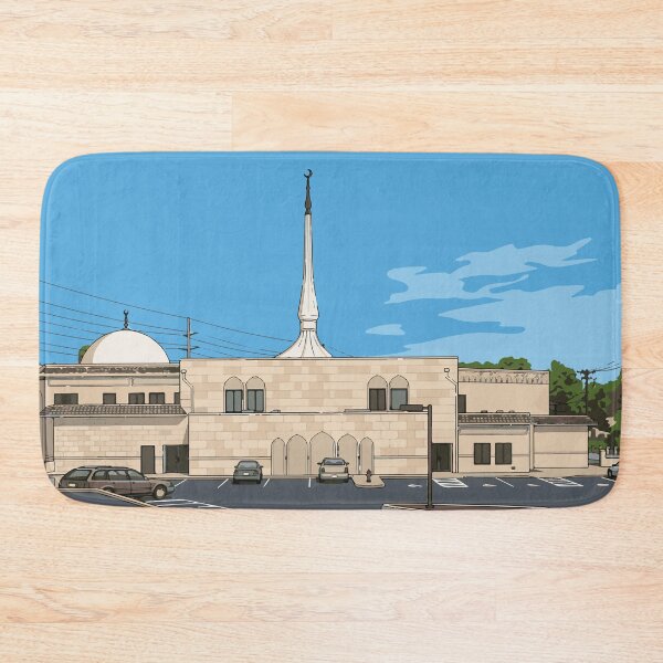 Item preview, Illustration of the San Diego mosque - Islamic architecture designed and sold by Wolagno.