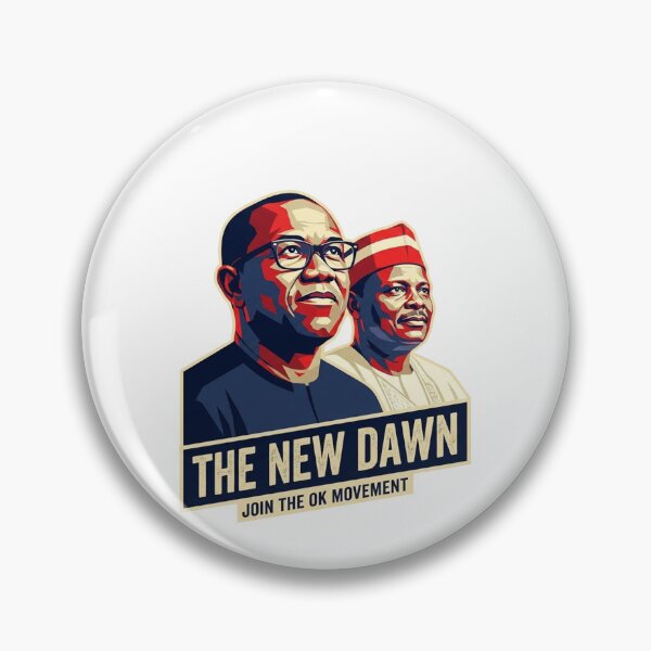 Item preview, Obi OK The New Dawn Nigeria Political Movement Graphic NDC Poster designed and sold by FelixnRobinus.