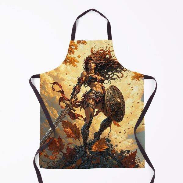 Item preview, Warrior in the autumn forest designed and sold by R3g3nerator.