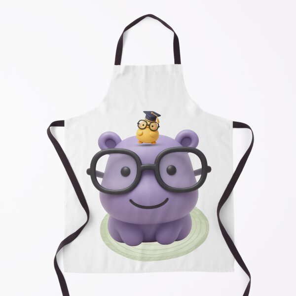 Item preview, Smart Hippo and Bird Illustration designed and sold by Agnisherl.