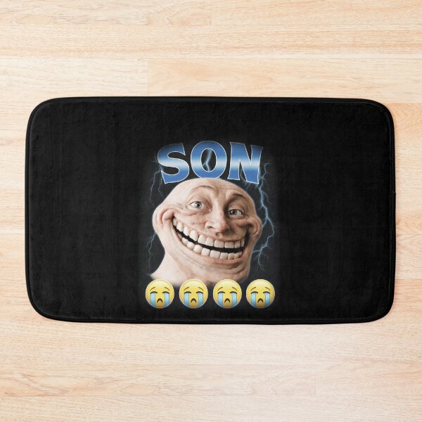 Item preview, Crying Son Meme Realistic Troll Face designed and sold by elderberry.