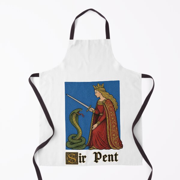 Item preview, Sir Pent Medieval Snake Pun designed and sold by elderberry.