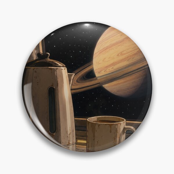 Item preview, Deep Space Tea - Retro Sci-Fi Anime Aesthetic designed and sold by bapupa.