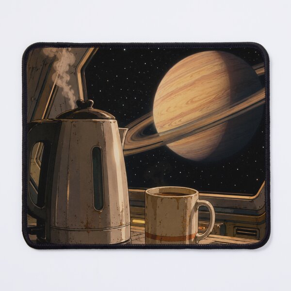 Item preview, Deep Space Tea - Retro Sci-Fi Anime Aesthetic designed and sold by bapupa.