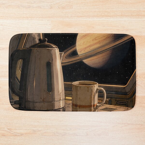 Item preview, Deep Space Tea - Retro Sci-Fi Anime Aesthetic designed and sold by bapupa.