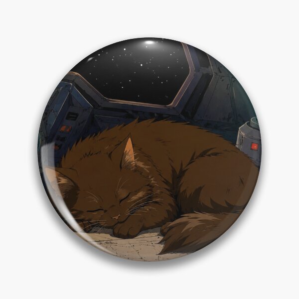 Item preview, The Feline Copilot - Retro Sci-Fi Anime Aesthetic designed and sold by bapupa.