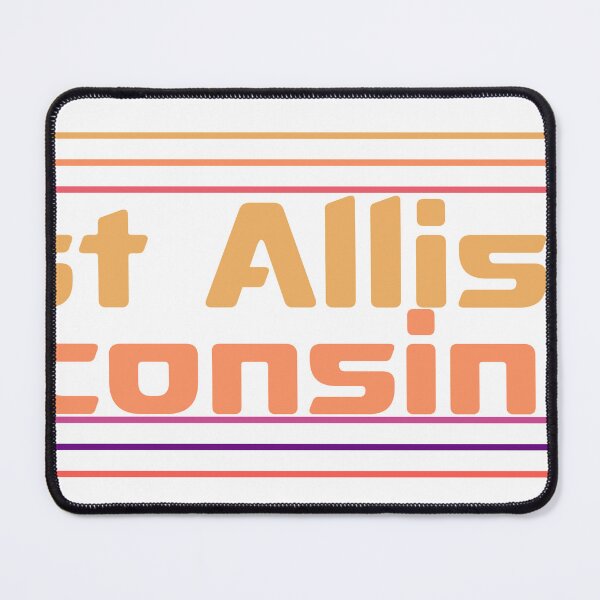 Item preview, West Allis Wisconsin City Marked On Map designed and sold by TheIconSmith.