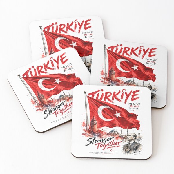 Item preview, Proud Spirit of Türkiye – Stronger Together designed and sold by Countries&Cities Shop.