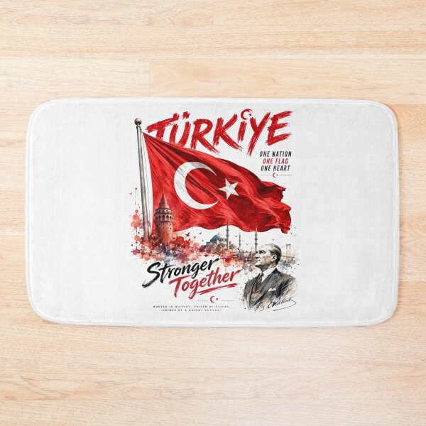 Item preview, Proud Spirit of Türkiye – Stronger Together designed and sold by Countries&Cities Shop.