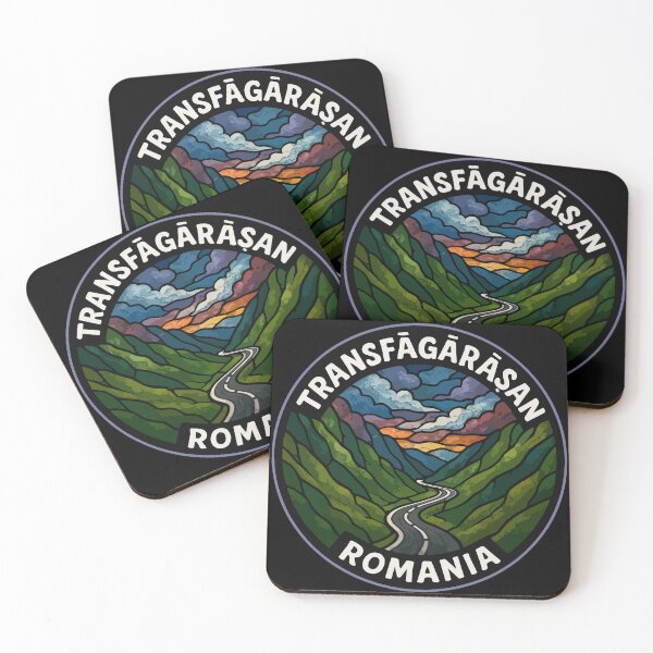 Item preview, Transfagarasan Romania Stained Glass Art Travel designed and sold by TomFrontierArt.