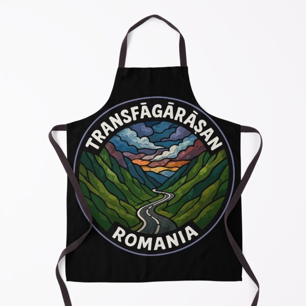 Item preview, Transfagarasan Romania Stained Glass Art Travel designed and sold by TomFrontierArt.