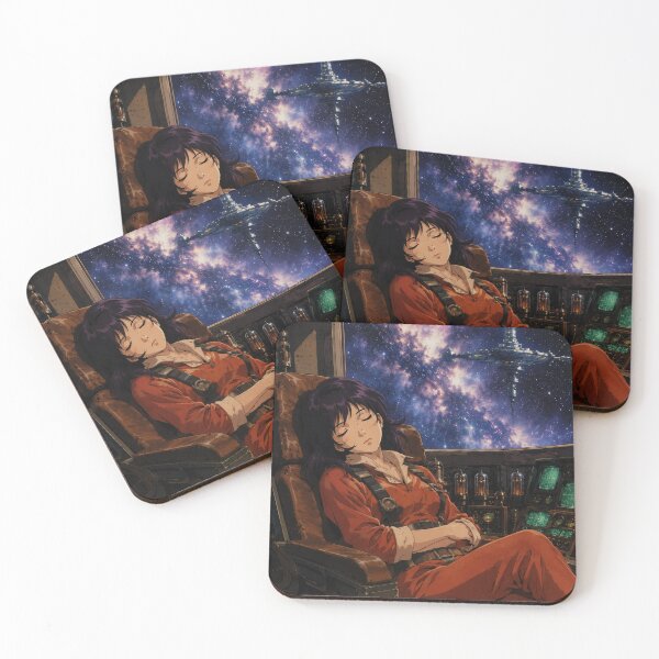 Item preview, The Starship Pilot - Retro Sci-Fi Anime Aesthetic designed and sold by bapupa.