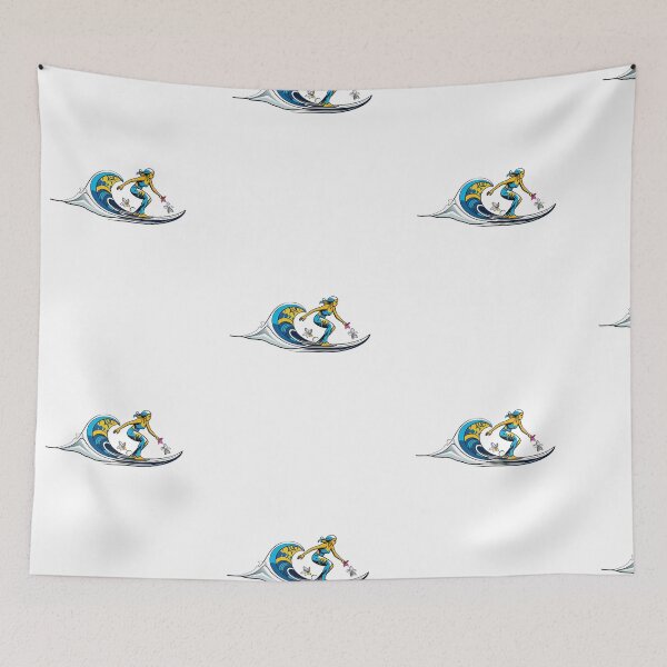 Item preview, Atlantic State of Mind — Surfer Girl Wave Art | Women Surf Culture 2 designed and sold by lapinu.