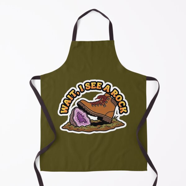 Item preview, Wait I See A Rock - Funny Geologist & Rockhound Humor designed and sold by quackynaut.