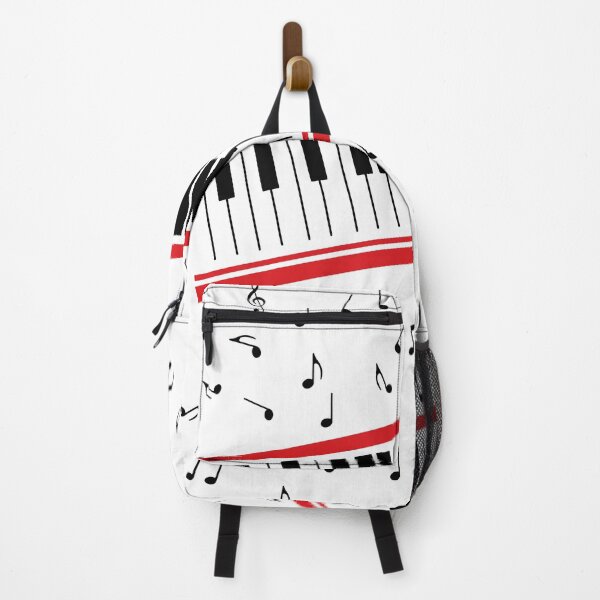 Item preview, Diagonal Piano Keyboard with Floating Musical Notes Graphic designed and sold by mianshirt.