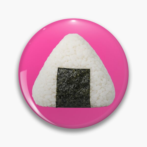 Item preview, Onigiri - Japanese Rice Ball （pink） designed and sold by SaoriJapanBy.