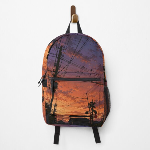 Item preview, Evening Power Lines - Vintage Anime Aesthetic designed and sold by bapupa.