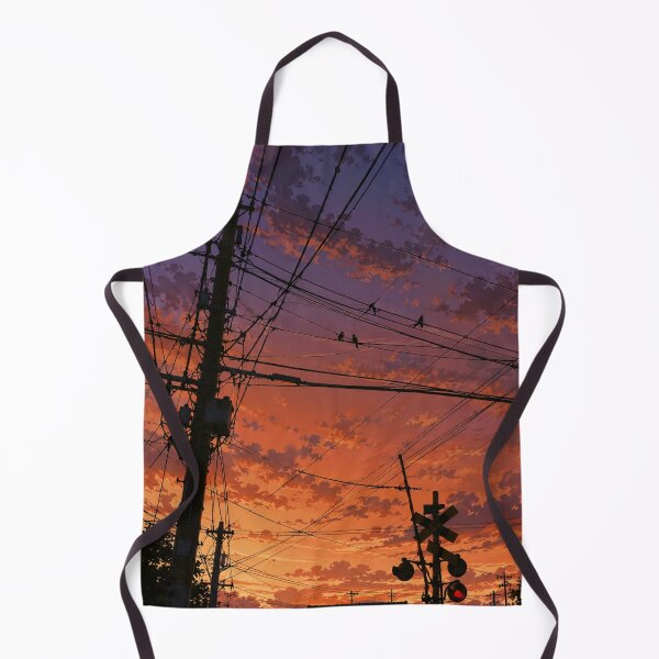Item preview, Evening Power Lines - Vintage Anime Aesthetic designed and sold by bapupa.