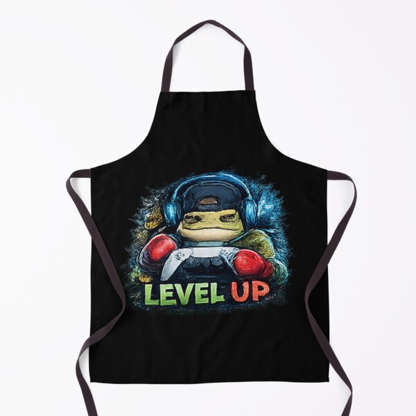 Item preview, Level Up – Frog Fighter Gamer designed and sold by Hobby-up.