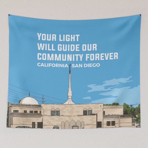 Item preview, Illustration of the San Diego mosque - Islamic architecture designed and sold by Wolagno.