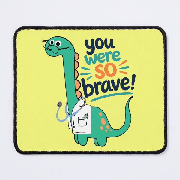Item preview, You Were So Brave Dino Doctor - Brave Kids Reward Gift for Doctor Visits designed and sold by karolaart.
