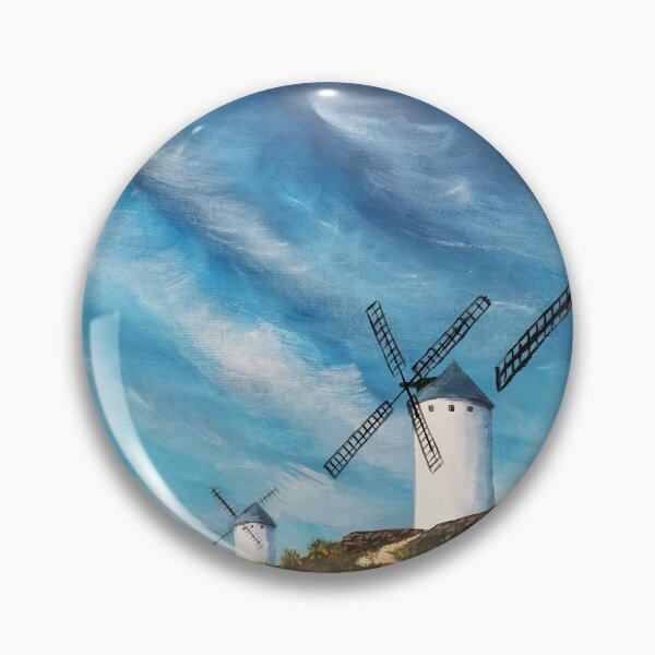 Item preview, WINDMILLS OF LA MANCHA designed and sold by Selena Razuri.