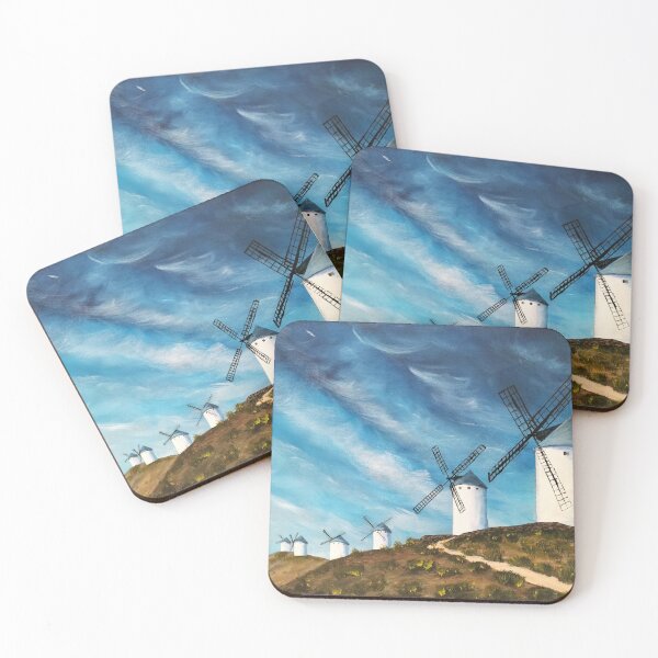 Item preview, WINDMILLS OF LA MANCHA designed and sold by Selena Razuri.