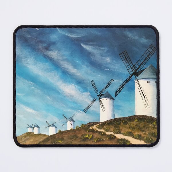 Item preview, WINDMILLS OF LA MANCHA designed and sold by Selena Razuri.