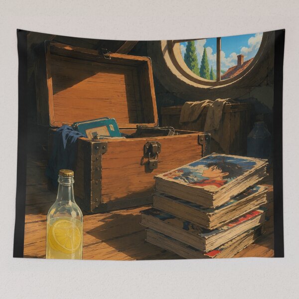 Item preview, The Summer Attic - Vintage Anime Aesthetic designed and sold by bapupa.