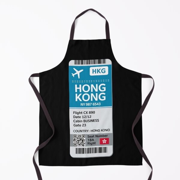 Item preview, Hong Kong Boarding Pass designed and sold by Sketch-Shack.