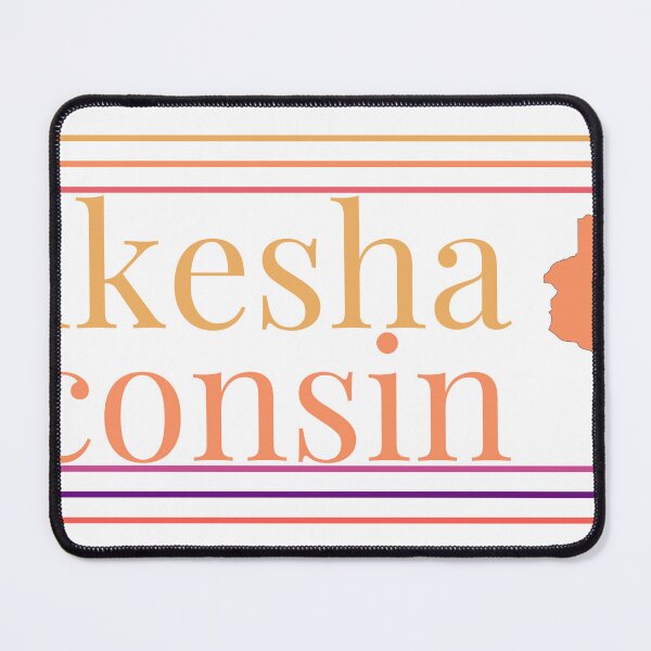 Item preview, Waukesha Wisconsin City Marked On Map designed and sold by TheIconSmith.