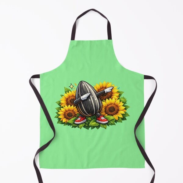 Item preview, Sunflower Seed Dab – Funny Cartoon Character Design designed and sold by Dogandesighn.