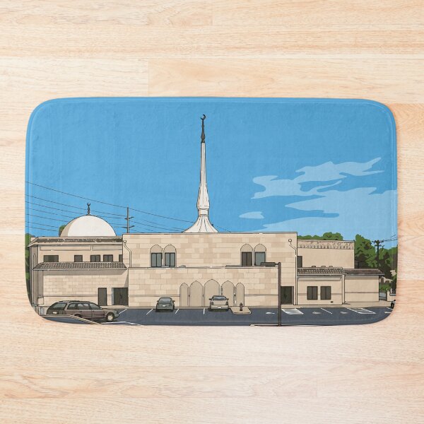 Item preview, Illustration of the San Diego mosque - Islamic architecture designed and sold by Wolagno.