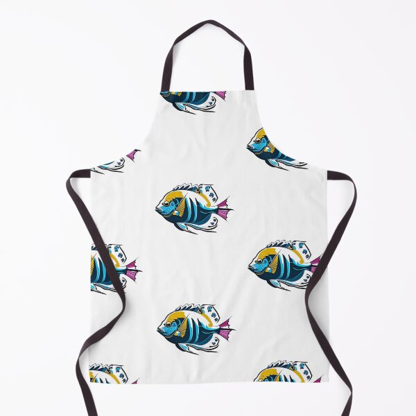 Item preview, Atlantic State of Mind — Tropical Fish Art | Ocean Illustration designed and sold by lapinu.