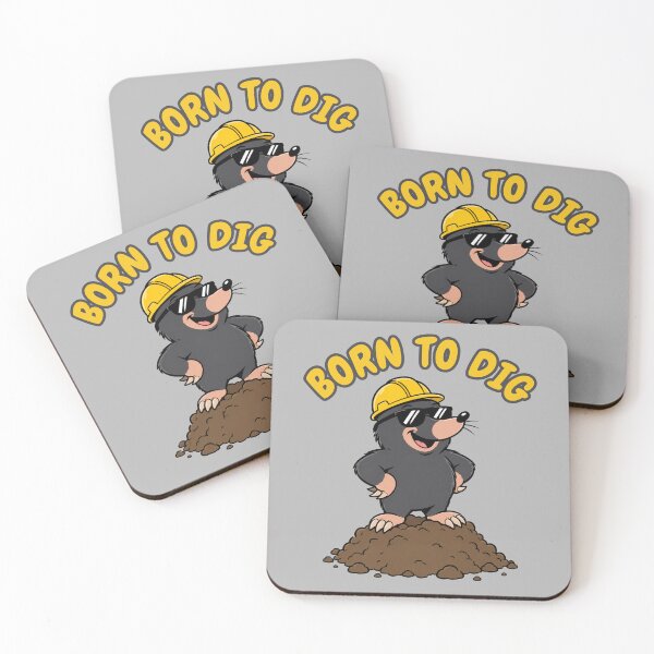 Item preview, Born To Dig – Cute Gardener Humor Design designed and sold by HumanMess.
