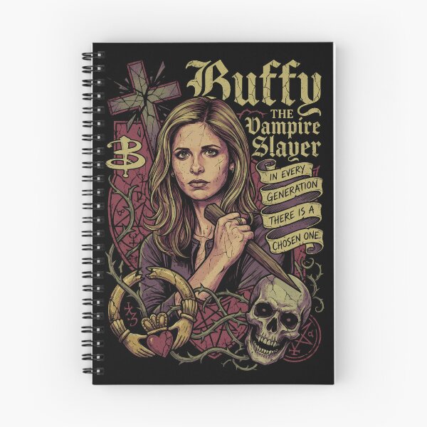 Item preview, Buffy the Vampire Slayer Retro Wave Style designed and sold by Senpaiwaves.