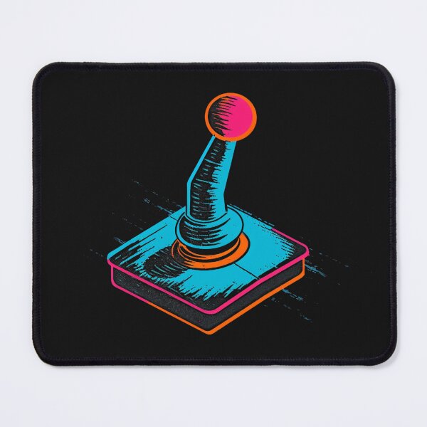 Item preview,  Arcade Joystick  Minimalist Retro Gaming Synthwave  designed and sold by RetroWaveArtCo.