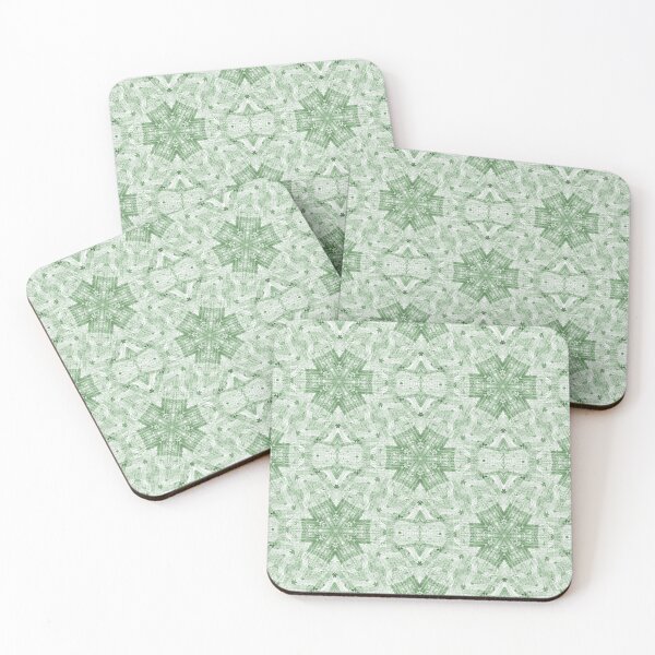 Item preview, Spring Modern Floral Pattern in Green designed and sold by Artistestella.