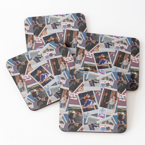 Item preview, Off Campus Polaroid Collage Garrett Graham and Hannah Wells Music hockey designed and sold by tracynguyen23.