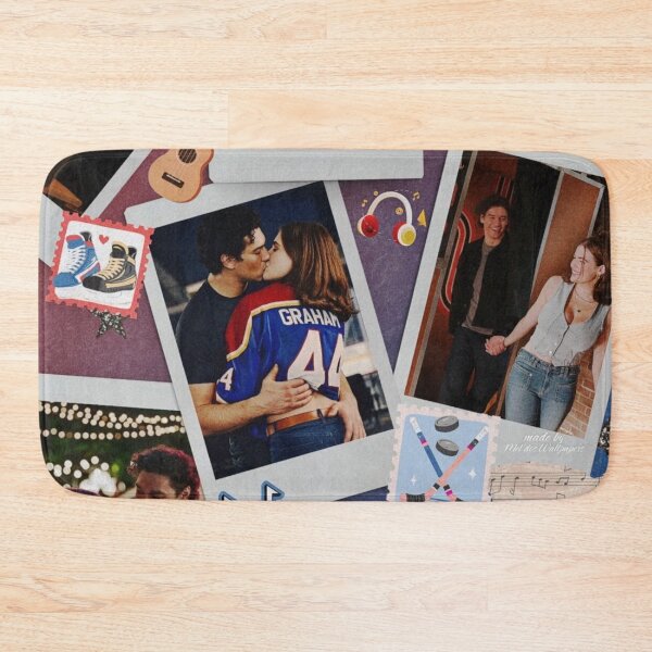 Item preview, Off Campus Polaroid Collage Garrett Graham and Hannah Wells Music hockey designed and sold by tracynguyen23.