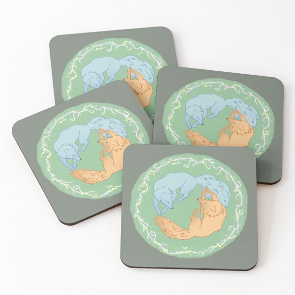 Item preview, Cottagecore Foxes designed and sold by BakedNoodle.